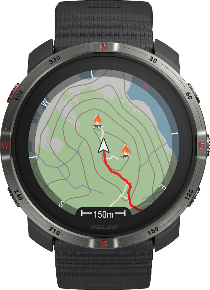 Polar Grit X 2 Black front