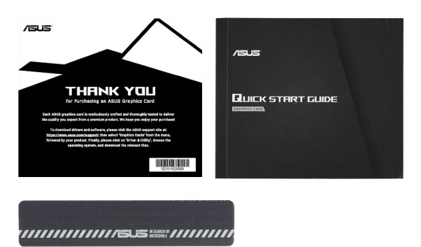 ASUS PRIME GeForce RTX 5060 Ti OC 8GB combined product