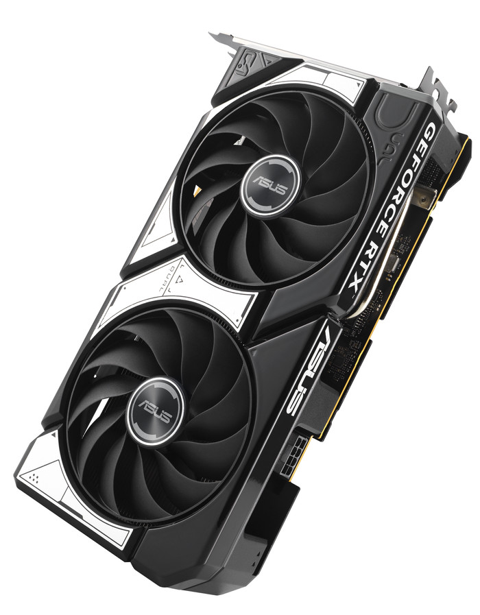ASUS DUAL GeForce RTX 5060 OC 8GB linke seite