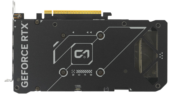 ASUS DUAL GeForce RTX 5060 OC 8GB rückseite