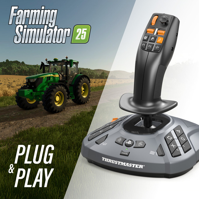 Thrustmaster SimTask FarmStick Playstation and PC visual supplier