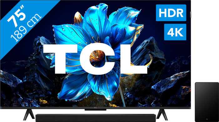 TCL 75 inches QLED P71K 4K (2025) + TCL Q65H Main Image