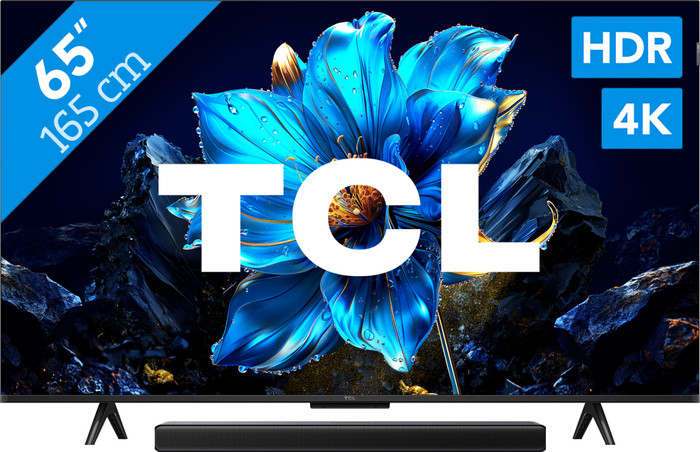 TCL 65 inches QLED P71K 4K (2025) + TCL S45H 2.0 Soundbar Main Image