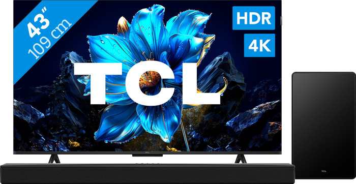 TCL 43 inches QLED P71K 4K (2025) + TCL Q65H Main Image