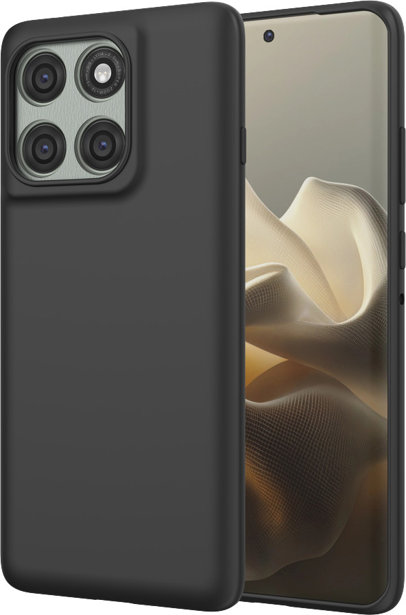 Just in Case Soft Design Motorola Edge 60 Pro Backcover Schwarz Verbundprodukt