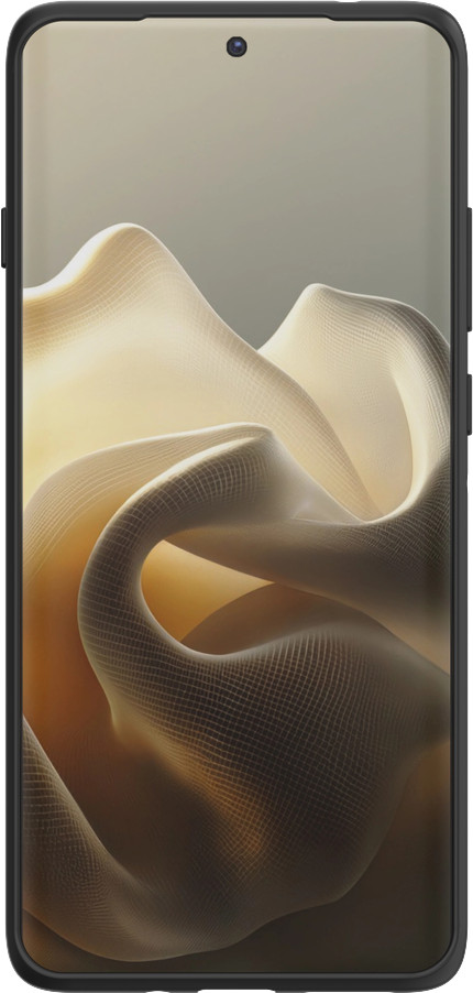 Just in Case Soft Design Motorola Edge 60 Pro Backcover Schwarz vorne