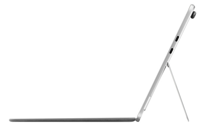Microsoft Surface Pro Type Cover 12 Inches with Slim Pen Lei right side