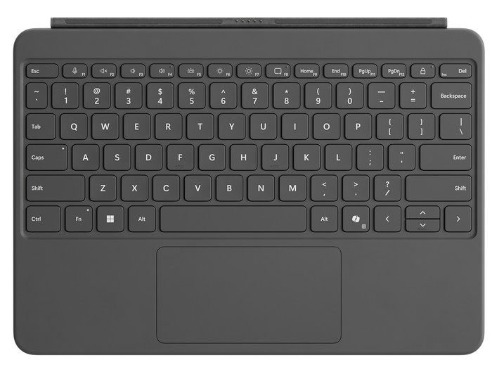 Microsoft Surface Pro Keyboard 12 Zoll Platin/Slate QWERTZ Main Image