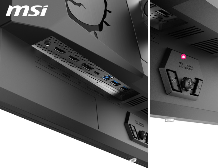 MSI MPG 322URXDE QD-OLED vorne