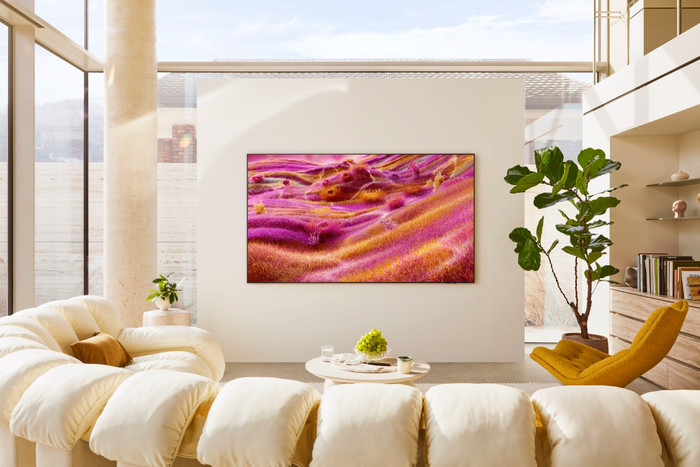 Samsung 75" Neo QLED QN90F 4K (2025) produkt in gebrauch