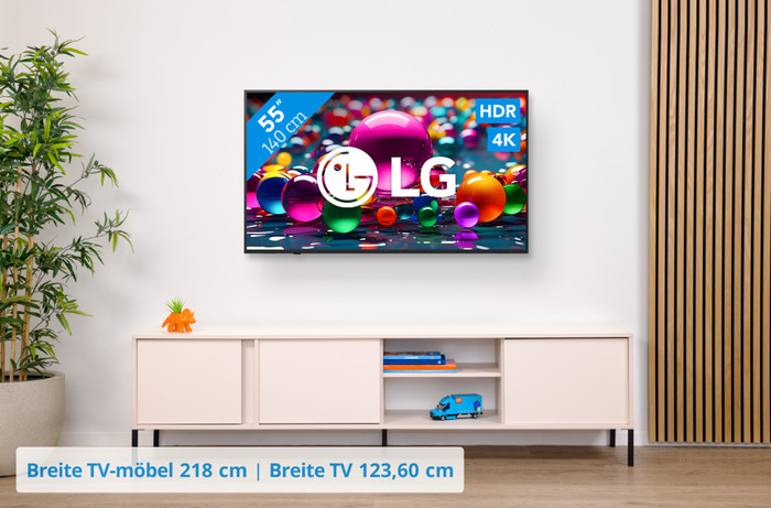 LG 55" UA75006 4K (2025) visuelles Coolblue 1