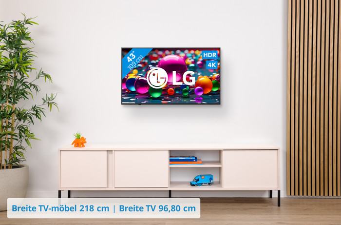 LG 43" UA75006 4K (2025) visuelles Coolblue 1