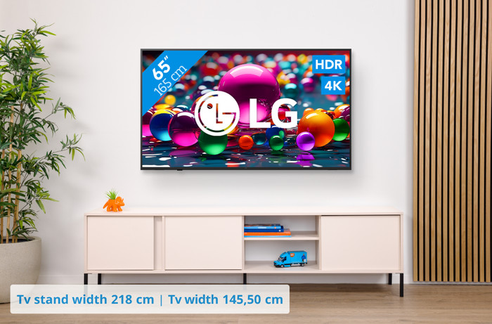 LG 65 inches UA75006 4K (2025) visual Coolblue 1