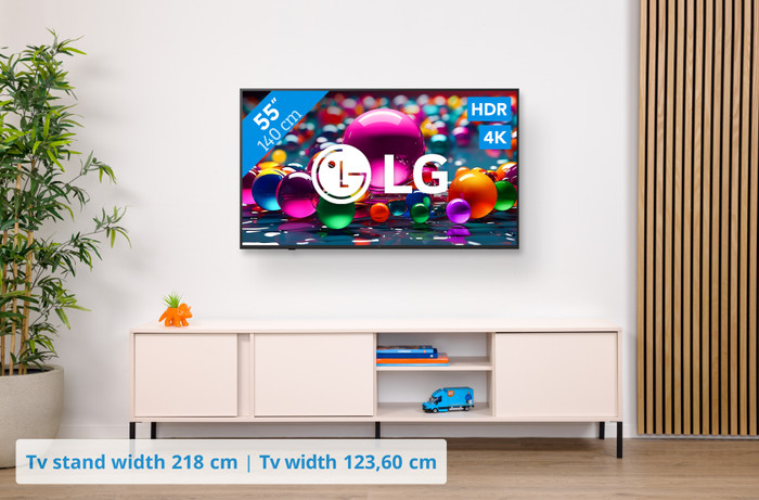 LG 55 inches UA75006 4K (2025) visual Coolblue 1