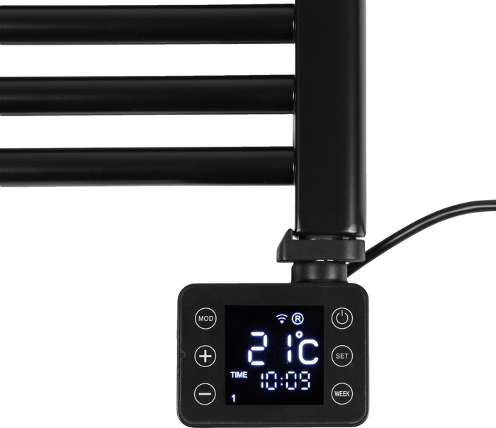 Eurom Sani Badheizkörper 1000 WLAN Schwarz detail