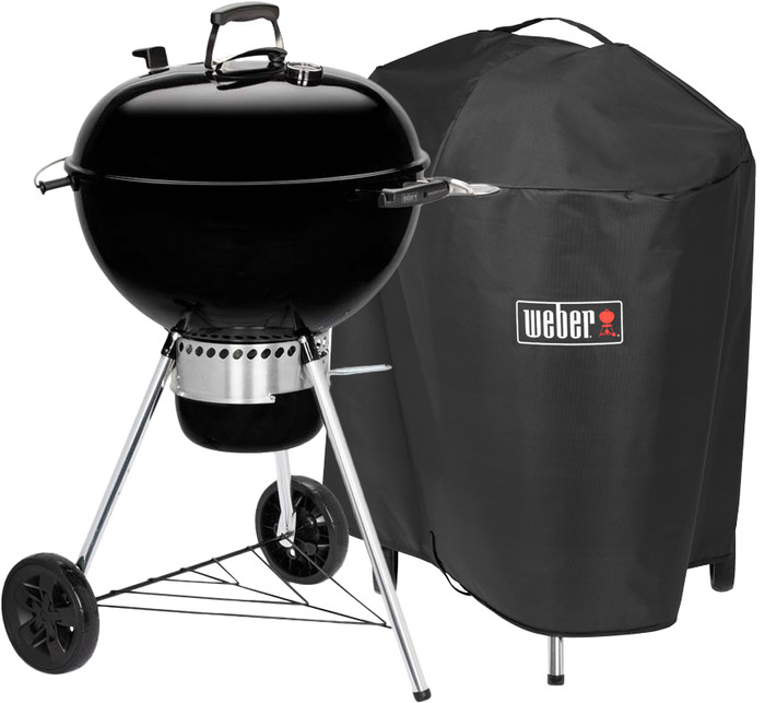 Weber Master-Touch GBS E-5750 57cm Black + Weber Premium Cover 57cm Main Image