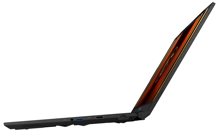 MSI Katana 17 HX B14WFK - 17.3 inches - Intel Core i7 - 16GB RAM/1TB SSD RTX 5060 right side