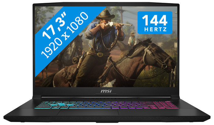 MSI Katana 17 HX B14WFK - 17.3 inches - Intel Core i7 - 16GB RAM/1TB SSD RTX 5060 Main Image