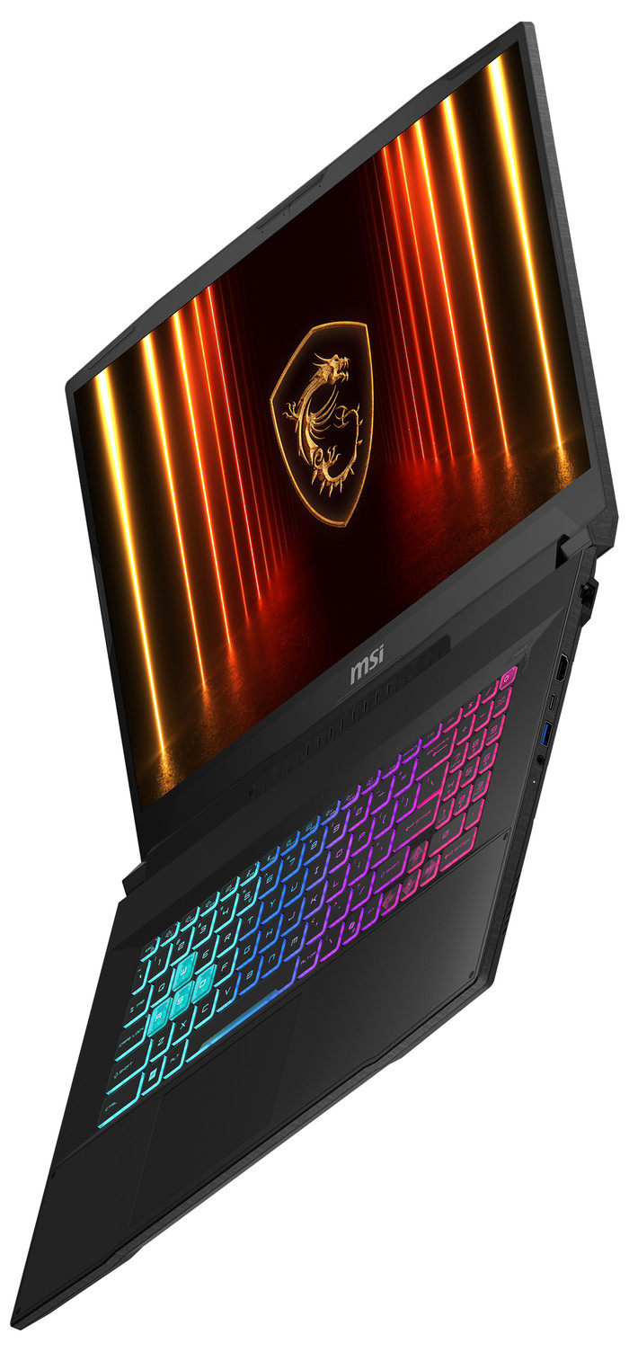 MSI Katana 17 HX B14WFK - 17.3 inches - Intel Core i7 - 16GB RAM/1TB SSD RTX 5060 right side