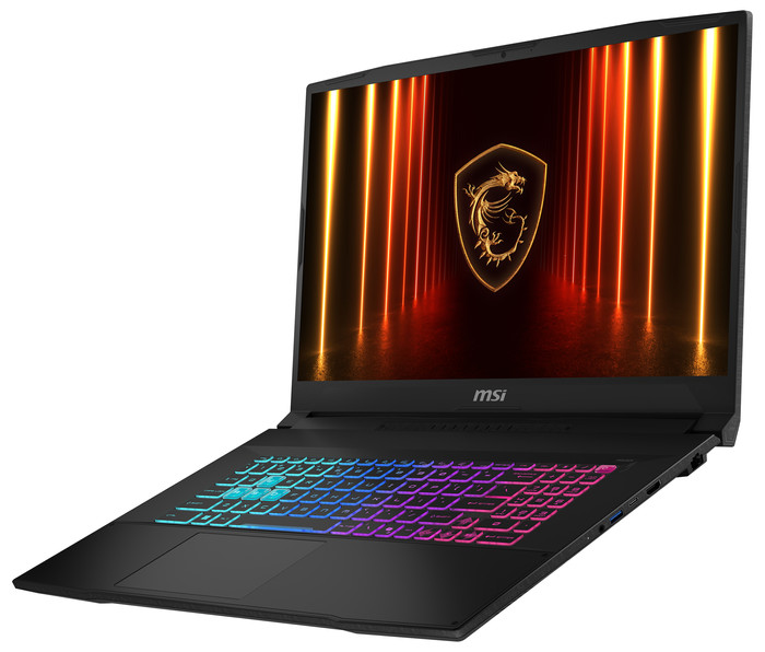 MSI Katana 17 HX B14WFK - 17.3 inches - Intel Core i7 - 16GB RAM/1TB SSD RTX 5060 right side