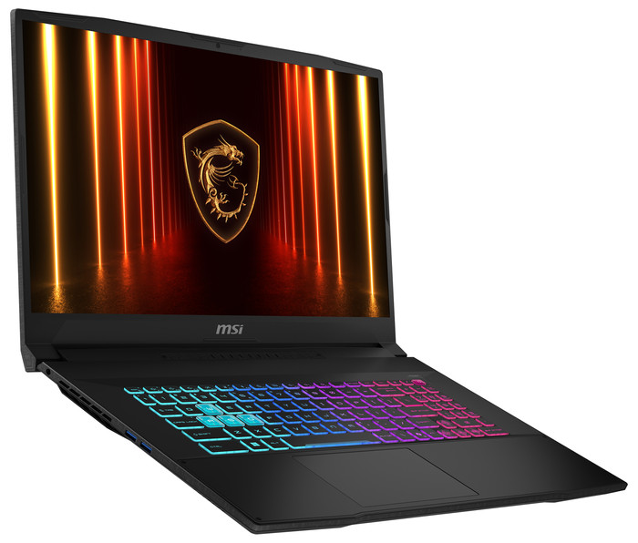 MSI Katana 17 HX B14WFK - 17.3 inches - Intel Core i7 - 16GB RAM/1TB SSD RTX 5060 left side