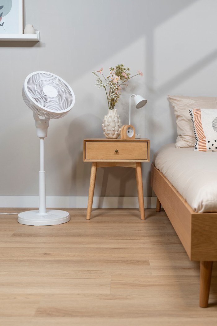 Eurom The Silent Vento 3DS Weiß produkt in gebrauch