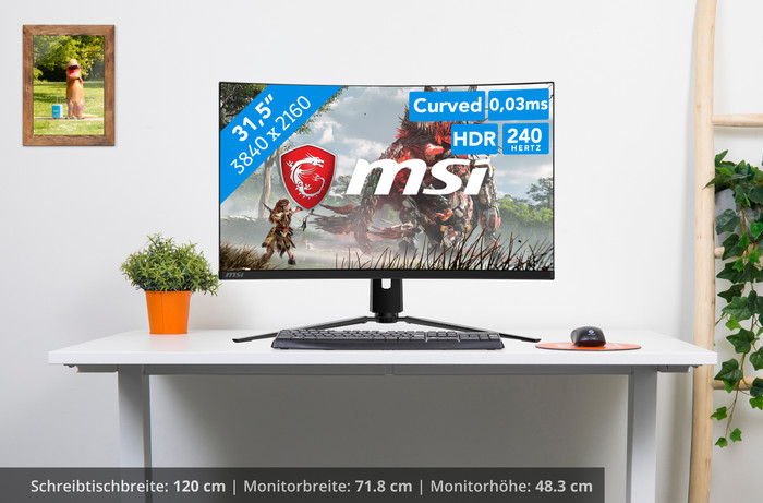 MSI MPG 321CURXDE QD-OLED visuelles Coolblue 1