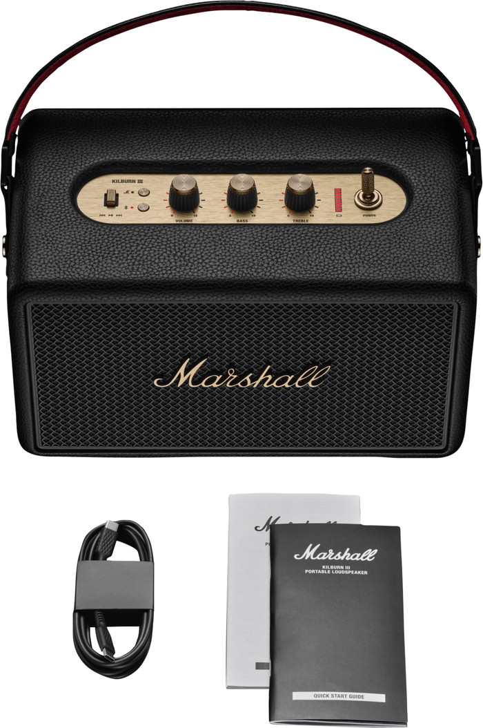 Marshall Kilburn III BT Schwarz zubehör