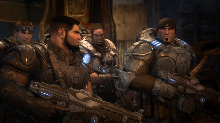 Gears of War Reloaded PS5 product in use