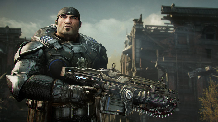 Gears of War Reloaded PS5 product in use