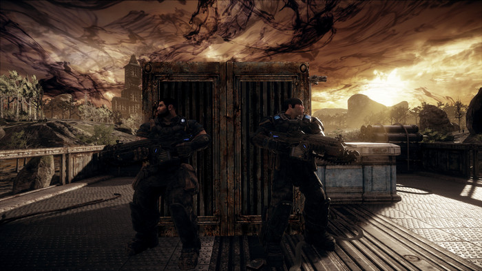 Gears of War Reloaded PS5 product in use