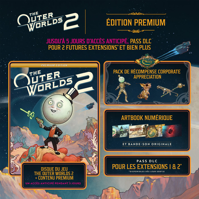 The Outer Worlds 2 Premium Edition PS5 visual supplier