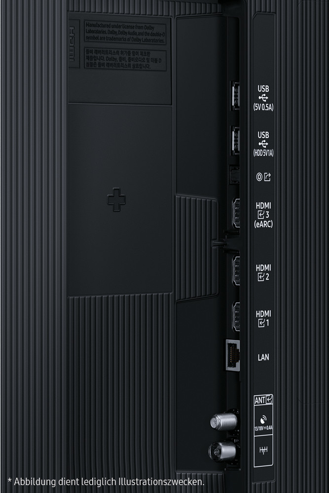 Samsung 75'' QLED Q8F + Samsung HW-B760GF detail