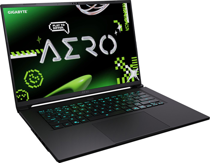 GIGABYTE AERO X16 1VH93DEC64AH Copilot+PC - 16" - Ryzen AI 7 - 32GB RAM/1TB SSD - RTX 5060 linke seite