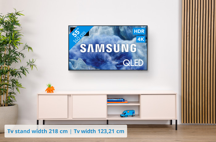 Samsung 55 inches QLED Q8F 4K (2025) visual Coolblue 1