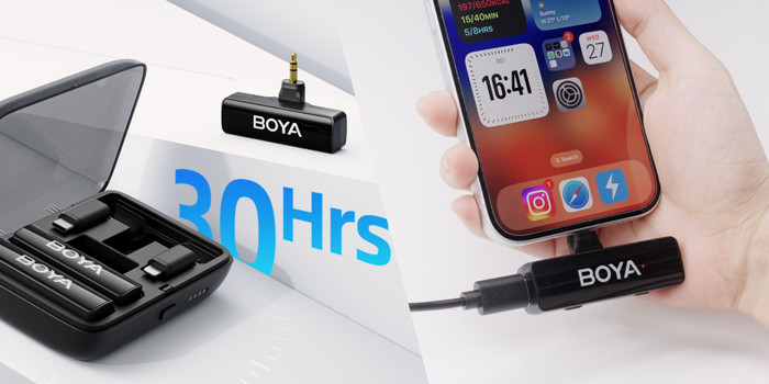 BOYA BOYALINK 2 product in use