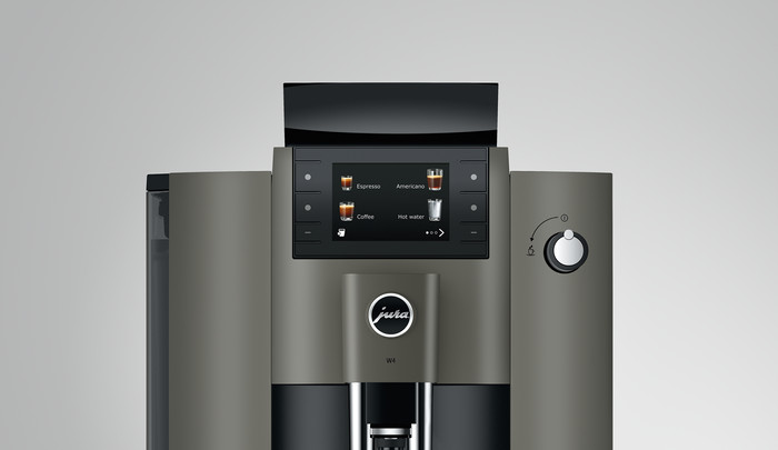 JURA W4 Dark Inox (EB) detail
