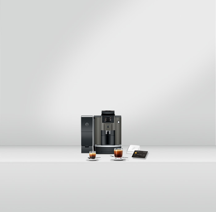 JURA W4 Dark Inox (EB) produkt in gebrauch