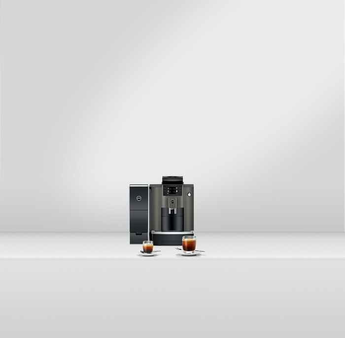 JURA W4 Dark Inox (EB) produkt in gebrauch