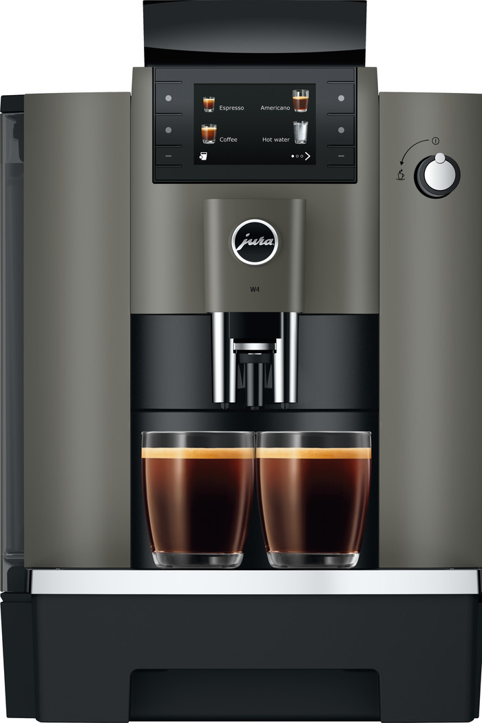 JURA W4 Dark Inox (EB) vorne