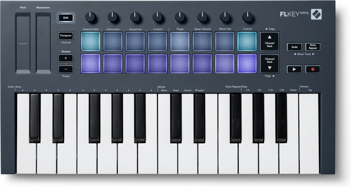 Novation FLkey Mini Black front