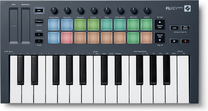 Novation FLkey Mini Black front