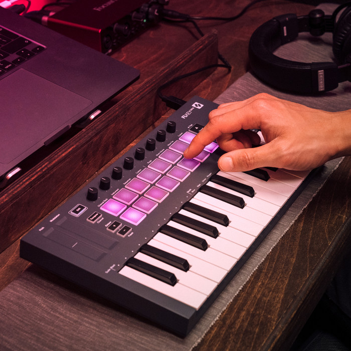 Novation FLkey Mini Black product in use