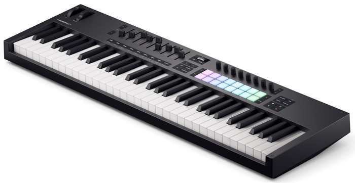 Novation Launchkey 61 Schwarz rechte seite