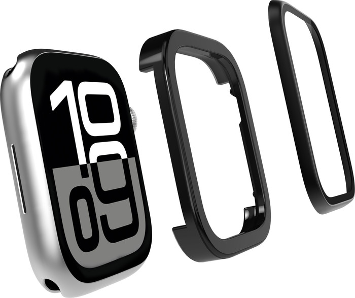 BlueBuilt Apple Watch SE 46 mm Panzerglas linke seite