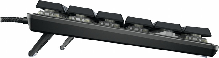 CHERRY KC 500 MX LP Kabelgebundene Tastatur QWERTZ Schwarz linke seite