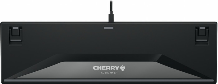 CHERRY KC 500 MX LP Kabelgebundene Tastatur QWERTZ Schwarz rückseite
