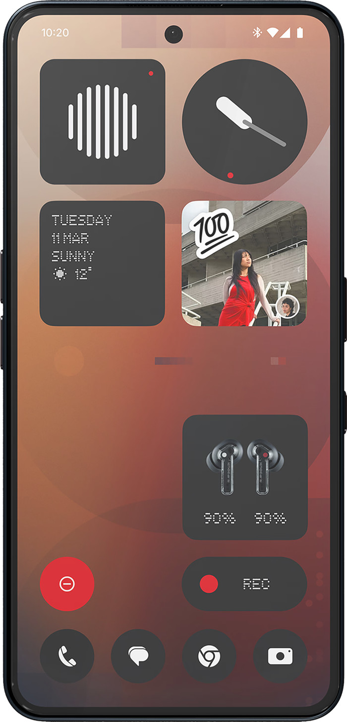 Just In Case Tempered Glass Nothing Phone (3a) Screen Protector front