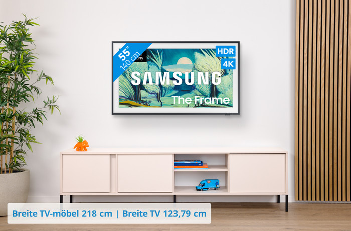 Samsung 55" The Frame LS03F 4K (2025) visuelles Coolblue 1