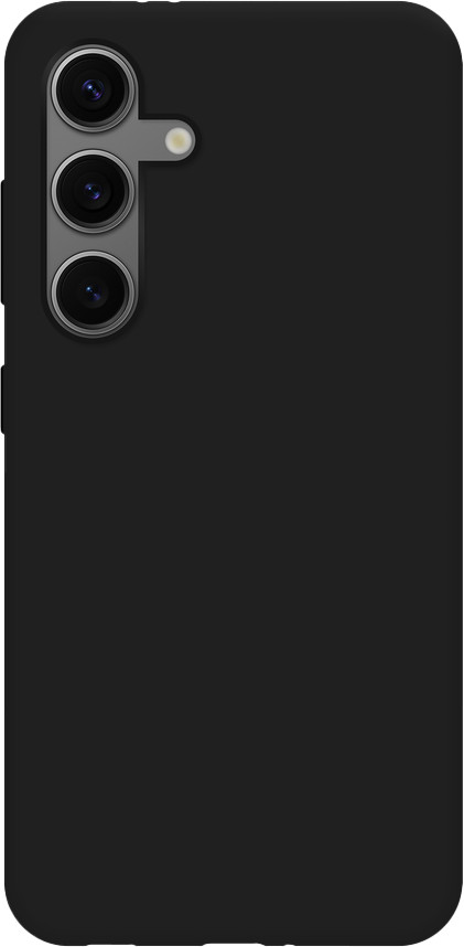 Just in Case Soft Design Samsung Galaxy S24 Back Cover Black Main Image